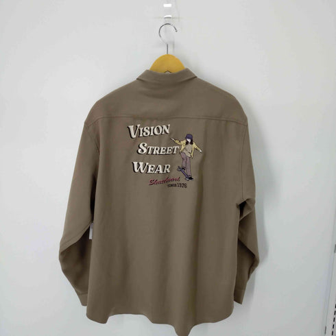 ヴィジョンストリートウェア VISION STREET WEAR 刺繍シャツ メンズ JPN:L