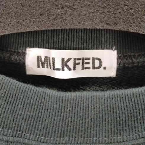 ミルクフェド MILKFED. オーバーサイズスウェットワンピース レディース ONE SIZE