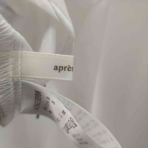 アプレジュール Apres jour クロップドシャツ レディース FREE