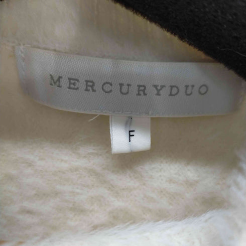 マーキュリーデュオ MERCURYDUO ボトルネックミニシャギーロングスリーブニット レディース FREE
