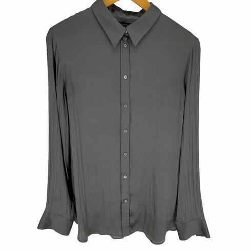 バナナリパブリック BANANA REPUBLIC シアー ドレープシャツ レディース JPN:L
