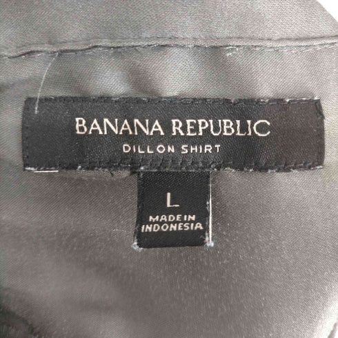 バナナリパブリック BANANA REPUBLIC シアー ドレープシャツ レディース JPN:L