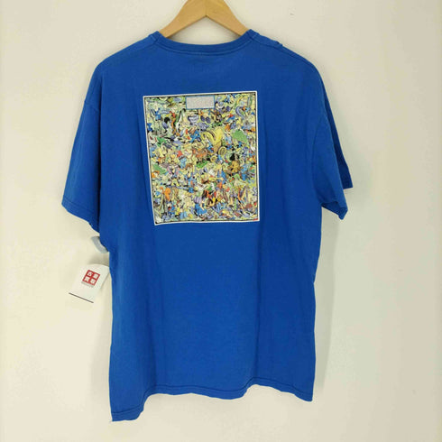 フルーツボディ キャラクター グラフィック プリント S/S Tシャツ メンズ import:XL