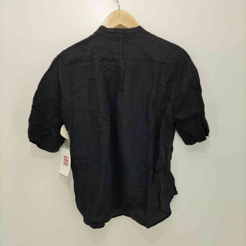 マーガレットハウエル MARGARET HOWELL コットンリネン バンドカラーシャツ レディース JPN:1