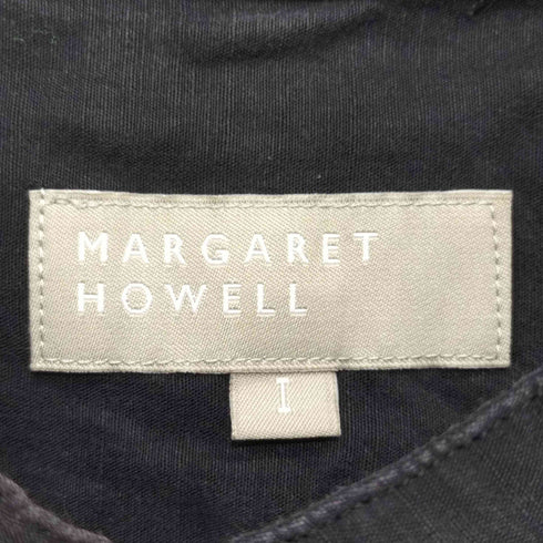 マーガレットハウエル MARGARET HOWELL コットンリネン バンドカラーシャツ レディース JPN:1