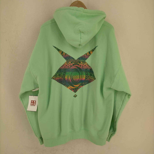 ヘンタイワークス BIGロゴ プルオーバーパーカー メンズ import:XL