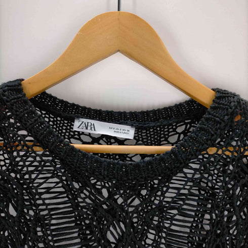 ザラ ZARA メッシュニット レディース JPN:S