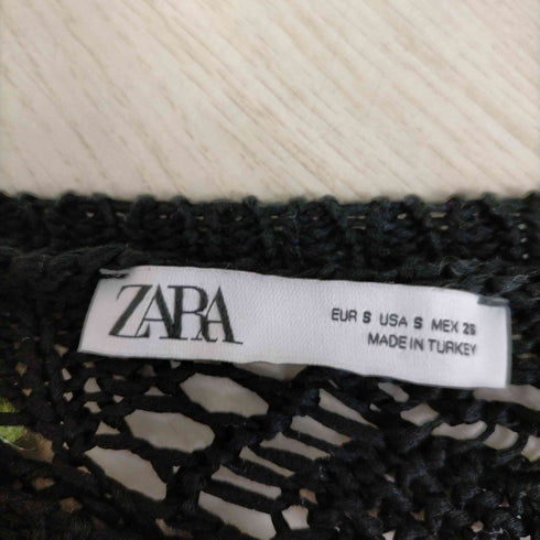 ザラ ZARA メッシュニット レディース JPN:S