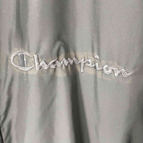 チャンピオン Champion フーデットナイロンロングジャケット 裏ボア メンズ