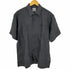ランバン クラッシック LANVIN CLASSIQUE 光沢 リネン開襟シャツ メンズ import:L