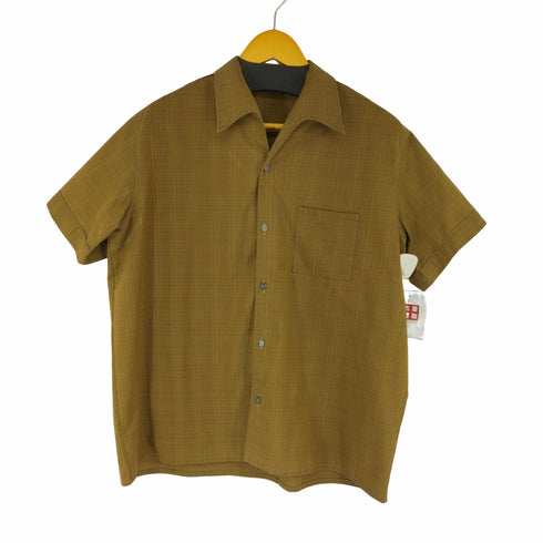 LECO 50-60S チェック S/S オープンカラーシャツ メンズ US:40