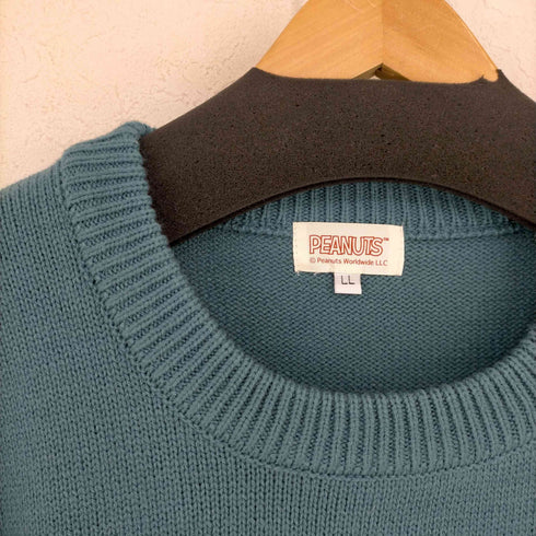 ピーナッツ PEANUTS ジャカードニット メンズ LL