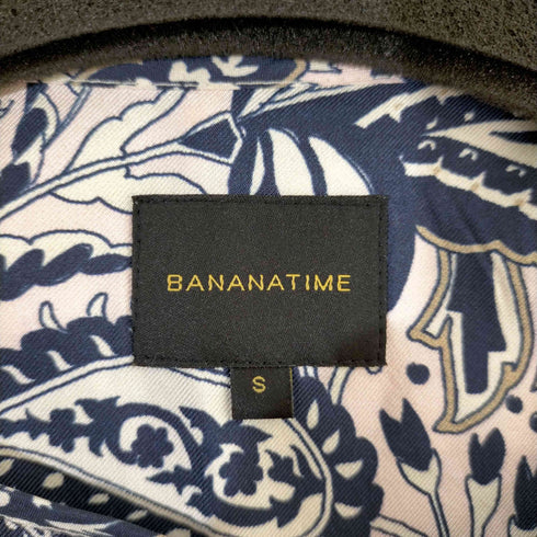 バナナタイム BANANATIME ペイズリー シルクワンピース レディース JPN:S