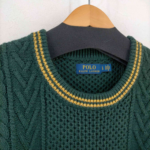 ポロラルフローレン POLO RALPH LAUREN The Logo Aran Jumper メンズ JPN:L