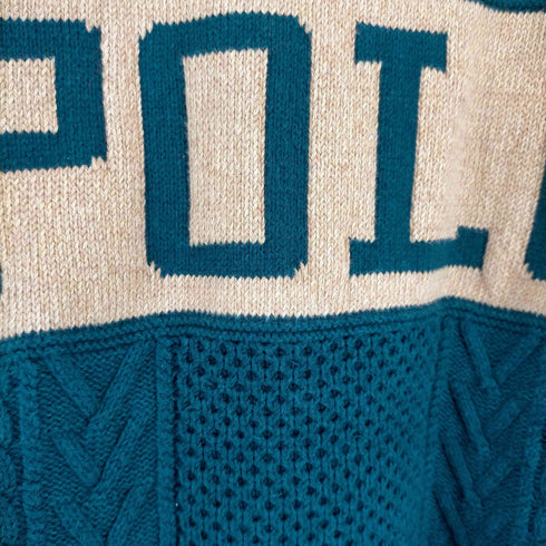 ポロラルフローレン POLO RALPH LAUREN The Logo Aran Jumper メンズ JPN:L