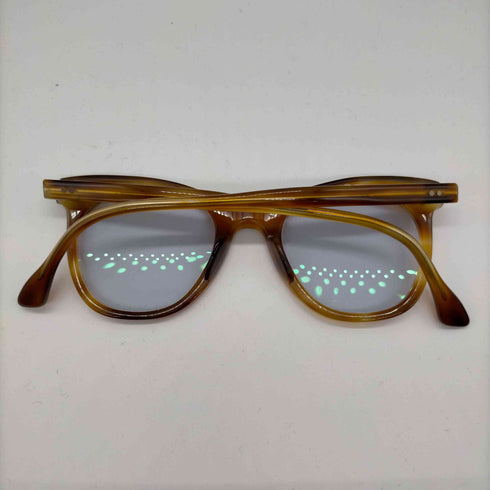 40-50s French Frame セルロイド カシメ 2ドット アイウェア メガネ メンズ