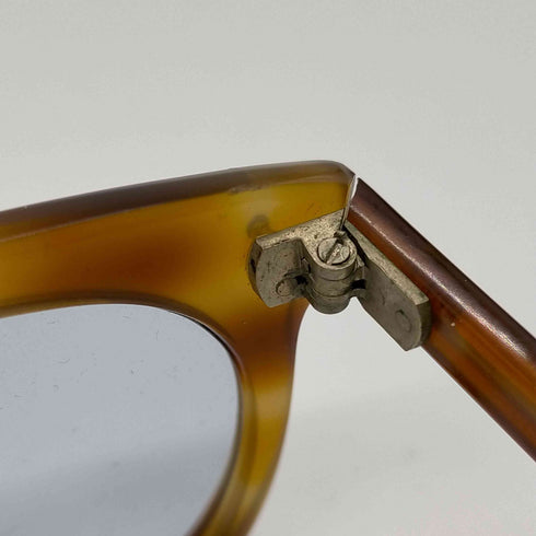 40-50s French Frame セルロイド カシメ 2ドット アイウェア メガネ メンズ