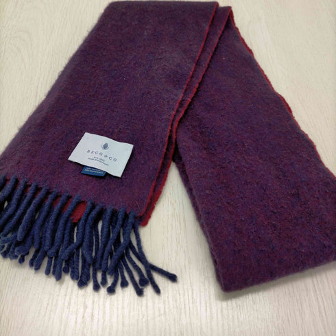 ベグアンドコー BEGG&CO カシミア フリンジマフラー メンズ