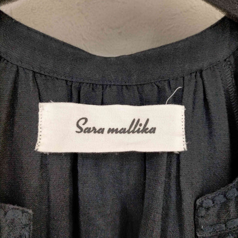 フルギ Sara Mallika COTTON-LINEN PATCH DRESS レディース