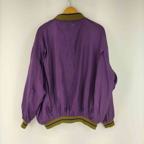 ロバートストック ROBERT STOCK シルク100% ジップアップブルゾン メンズ import:L