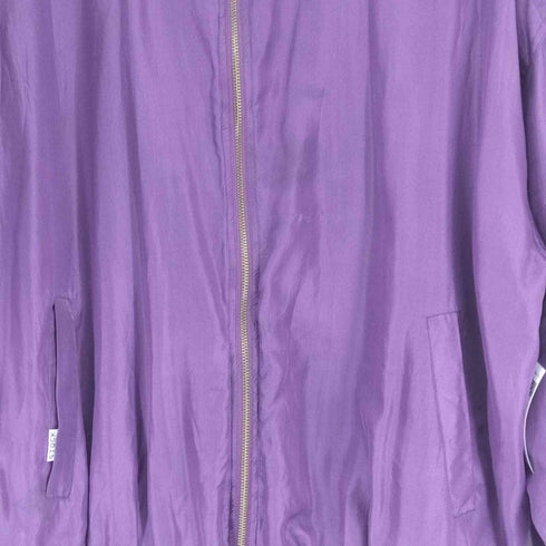 ロバートストック ROBERT STOCK シルク100% ジップアップブルゾン メンズ import:L