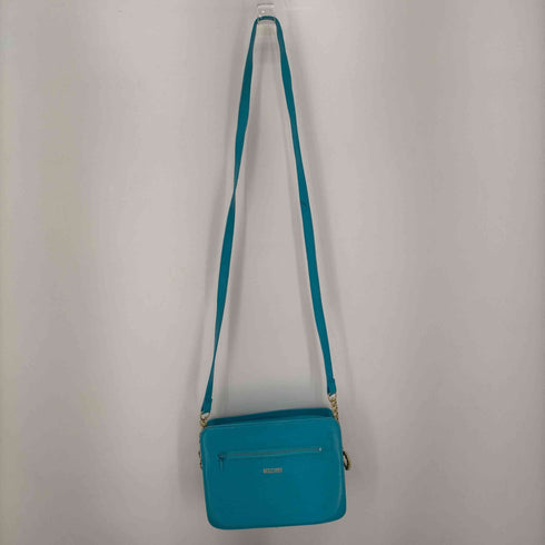 モスキーノ MOSCHINO スタッズレザーショルダーバッグ レディース