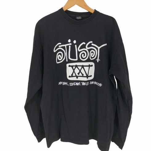 ステューシー Stussy 25周年 ロングスリーブTシャツ メンズ import:XL