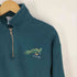 ジャージーズ JERZEES USA製 ハーフジップスウェット メンズ import:M