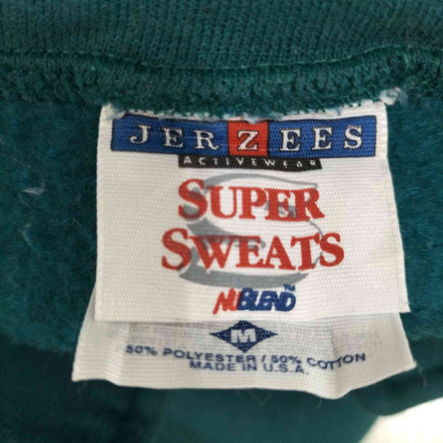 ジャージーズ JERZEES USA製 ハーフジップスウェット メンズ import:M