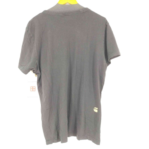 ジースターロー G-STAR RAW ラバープリント S/S Tシャツ メンズ import:L