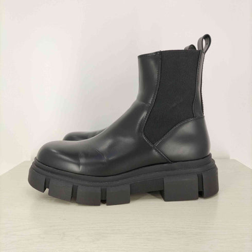 ザラ ZARA チャンキートラックソール チェルシーブーツ メンズ 42