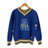 varsity USA製 ラメ切替 プルオーバー レディース