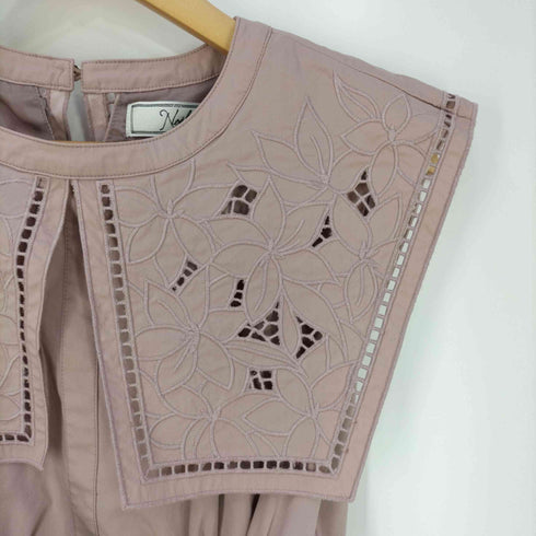 ノエラ Noela 刺繍スクエアカラーワンピース レディース JPN:M