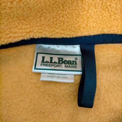 エルエルビーン L.L.Bean 80-90s USA製 ハーフジップ フリースプルオーバー メンズ JPN:L