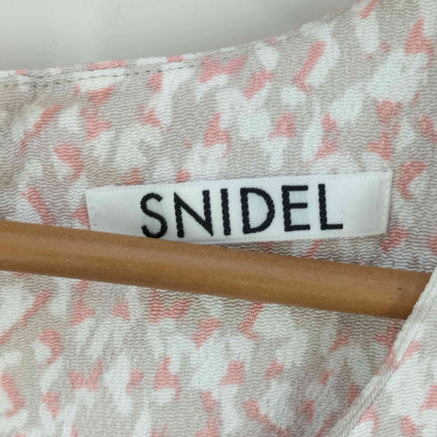 スナイデル snidel Sustainableバリエプリントワンピース レディース JPN:1