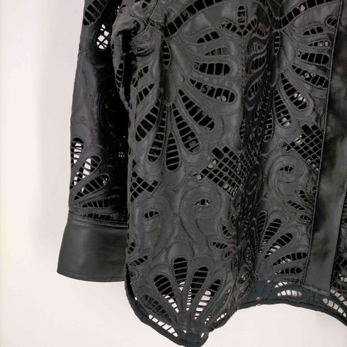 エイチアンドエム H&M カットワークブルゾン レディース JPN:S