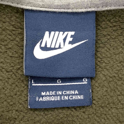 ナイキ NIKE スウォッシュ刺繍 ジップアップパーカー メンズ import:L