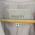 ジャスグリッティー JUSGLITTY パールボタンチェスターコート レディース JPN:2
