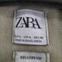 ザラ ZARA RELAXED FIT ダメージ加工カラーデニム L/S シャツ メンズ import:L