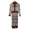 フルギ xingchenk aiyi 花柄 ロングシャツワンピース レディース JPN:M