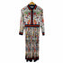 フルギ xingchenk aiyi 花柄 ロングシャツワンピース レディース JPN:M