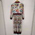 フルギ xingchenk aiyi 花柄 ロングシャツワンピース レディース JPN:M