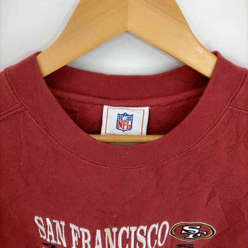 エヌエフエル NFL パキスタン製 刺繍スウェット メンズ import:L