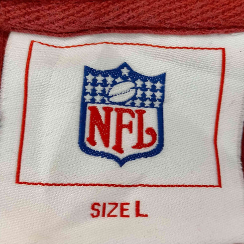 エヌエフエル NFL パキスタン製 刺繍スウェット メンズ import:L