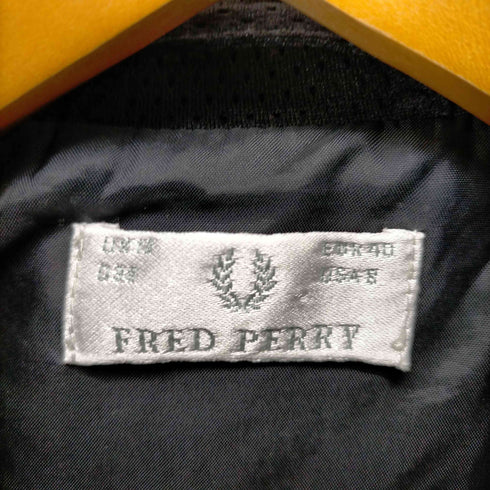 フレッドペリー FRED PERRY 月桂樹刺繍メッシュトラックジャケット レディース US:40