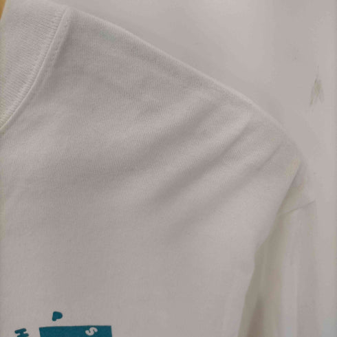 ピーエスポールスミス PS Paul Smith ワンポイント 袖刺繍 長袖Tシャツ レディース import:M