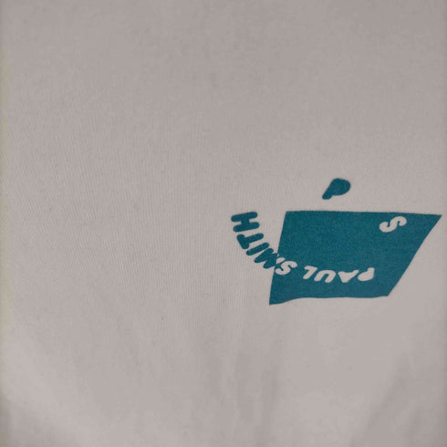 ピーエスポールスミス PS Paul Smith ワンポイント 袖刺繍 長袖Tシャツ レディース import:M