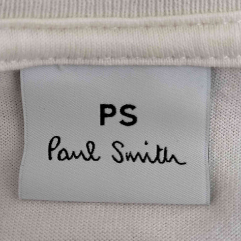 ピーエスポールスミス PS Paul Smith ワンポイント 袖刺繍 長袖Tシャツ レディース import:M