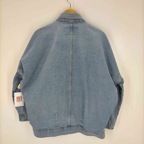 デニムアンドエニーウェンズデーブラック denim & any wednesday black オーバーサイズ デニムジャケット レディース FREE