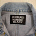 デニムアンドエニーウェンズデーブラック denim & any wednesday black オーバーサイズ デニムジャケット レディース FREE